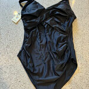 SUMMERSUNSHINE Maternity One Piece Swimwear Front Cross Pregnancy Swimsuit Bathi